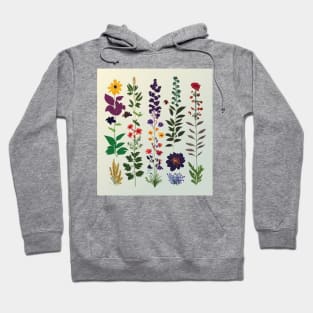 Herbal Harmony: A Blossoming Garden Hoodie